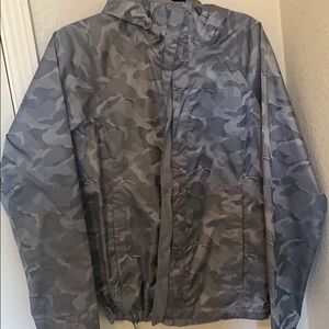 The North Face Silver Camo Windbreaker